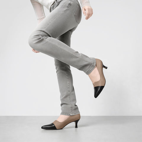 20% OFF: SSBI: Pointed toe switching pumps (5154) Beige/C