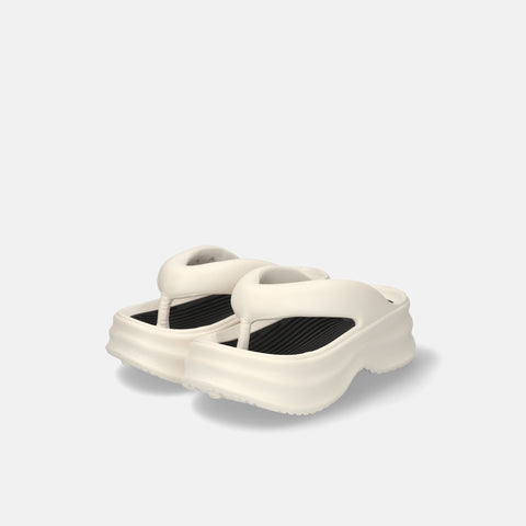 40%OFF：厚底 リカバリーサンダル（cs02）アイボリー/mamian セレクトアイテム（マミアン）