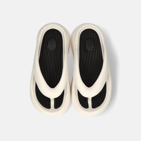 40%OFF：厚底 リカバリーサンダル（cs02）アイボリー/mamian セレクトアイテム（マミアン）