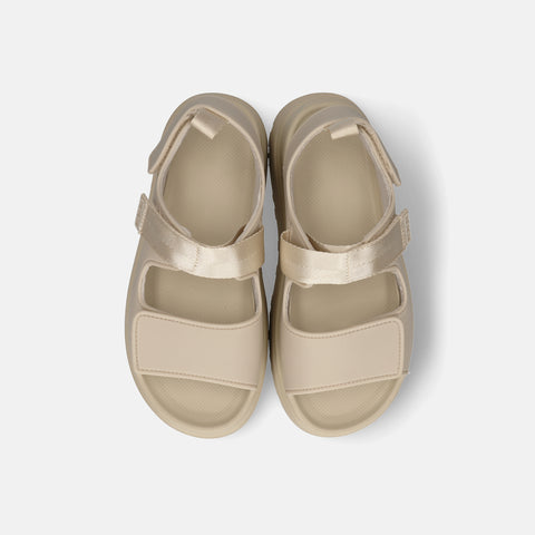 40%OFF：厚底 ラバー スポーツサンダル（cs03）グレージュ/mamian セレクトアイテム（マミアン）